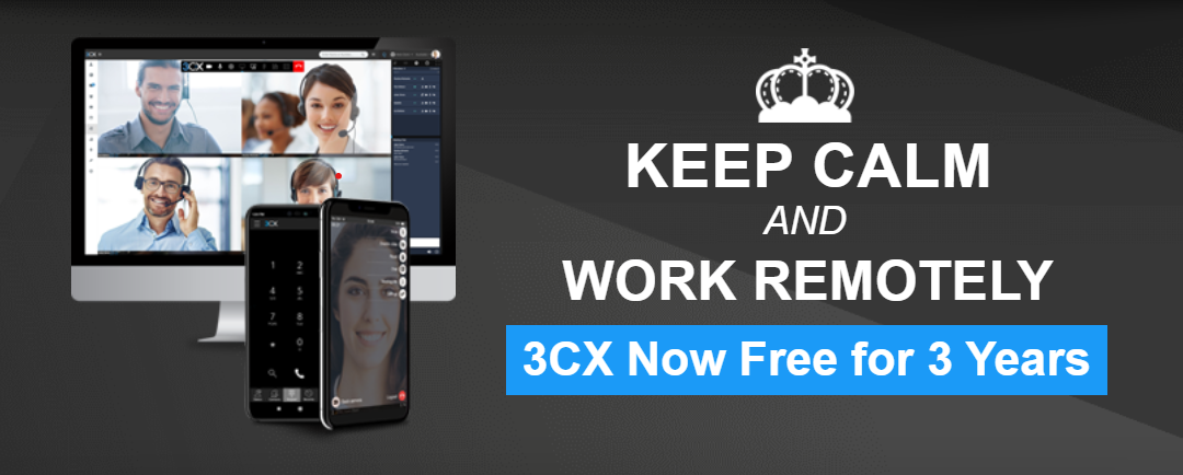 3CX – Now FREE for 3 Years